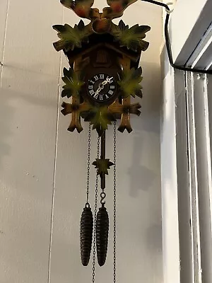 Vintage German Cuckoo Clock/ Runs • $75