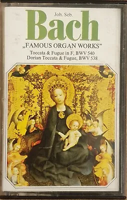 JOHANN SEBASTIAN BACH  Famous Organ Works  Kraus 1984 SWISS IMPORT Viola ~ 30001 • £2.88