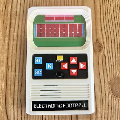 Mattel Handheld Electronic Football Game Tested Basic Fun Bridge Direct Toy NFL • $30