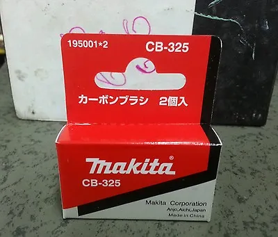 195001-2 Carbon Brush Set CB-325 Makita Genuine Part For Angle Grinder • $11.95
