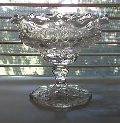 EAPG 1908 McKee Rock Crystal Jelly Compote • $39.99