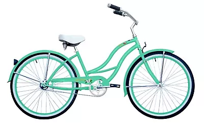 26  Single Speed Cruiser Bike Men & Women Coaster Brake Steel Frame Bicycle • $229.99