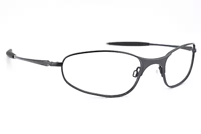 Oakley Eyeglasses Frame A Wire Dark Blue Oval Mens Women Sport 55-20 140 #5057 • $69.99