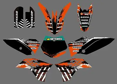 Motorcycle Team Graphics Kit Decals Stickers Wrap For KTM SX 65 2009-2015 • $43.99