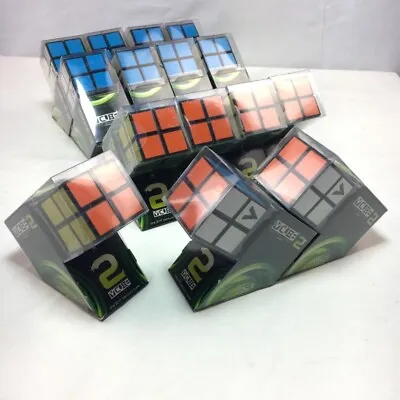 $2.17 • Buy V-CUBE 2x2 Brain Teaser Cube Multi-Color Flat Puzzle Black Plastic VCB-2-BLACK