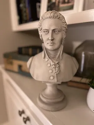 Mozart Head Bust Composer Musician Classic Music Sculpture Statue • $49