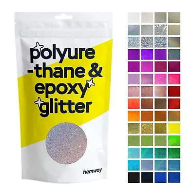 Hemway Glitter Floor Crystals Pigment For Polyurethane Paint Flooring Garage DIY • £8.95