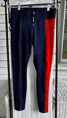 New Balance X Staud NBSLEEK Tights In Peacoat (Navy And Red) Size L • $59