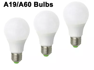 3pcs 60W Equivalent E27 E26 LED 5W A19 A60 12V-24V LED Light Globe Bulb Lamp H • $13.39