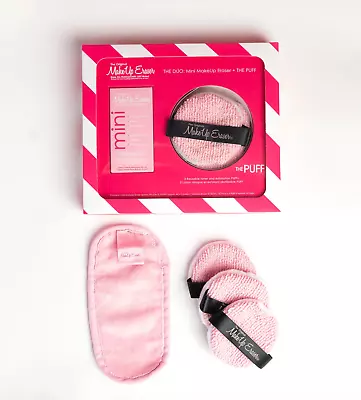 BRAND NEW THE ORIGINAL MAKEUP ERASER ~ The DUO: Mini MakeUp Eraser + The PUFF • $17