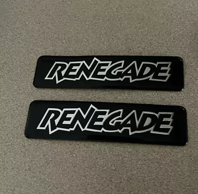 02 03 04 Jeep Liberty— Renegade  Left Right Door Sticker Nameplate Emblems 2pc • $10