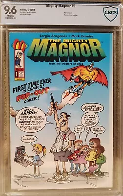 The Mighty Magnor #1 CBCS 9.6 Wp 1993  Pop-Out Cover • $85