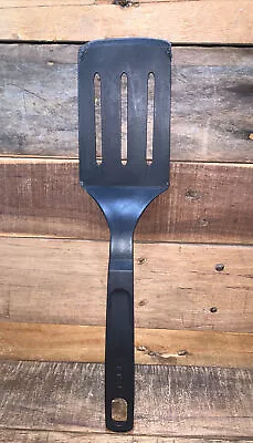 Vintage T-Fal Black Nylon Slotted Spatula~Turner~Flipper 12 1/2  Made In EEC • $6.49