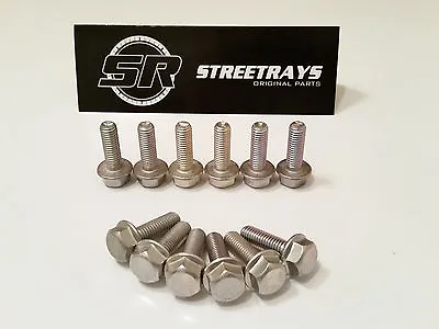 [SR] EXHAUST HEADER BOLTS LQ4 LQ9 LS9 5.3 6.0 Z28 ZL1 Z06 VORTEC (Grade 10.9) • $14.61