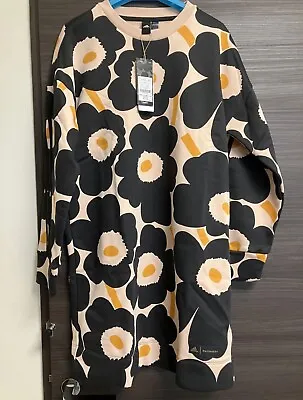 Adidas X Marimekko Dress Unikko Halo Blush Size LM Unused Sweatshirt • $121.90