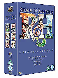 £3 • Buy Rodgers And Hammerstein: 6 Timeless Musicals DVD (2008) Gordon MacRae, King