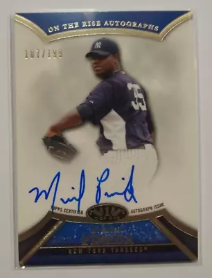 2013 Topps Tier One Michael Pineda Auto #ed 107/199 Yankees  • $12.99