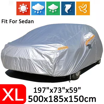 Car Cover Outdoor Dust UV Protection Waterproof For Mercedes-Benz CLS E-Class • $38.99