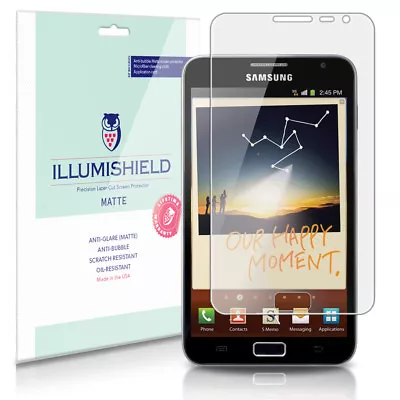 ILLumiShield Anti-Glare Screen Protector 3x For Samsung Galaxy Note (N7000) • $10.95
