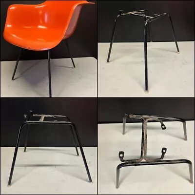 Metal BASE Eames HERMAN MILLER Fiberglass Chair Base H BASE • £125.46