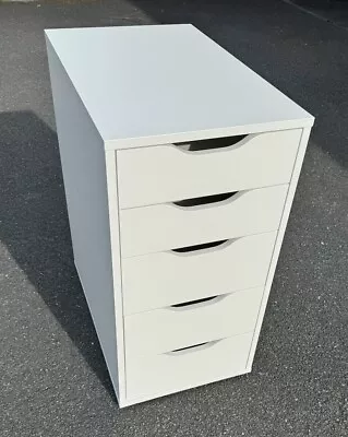 Ikea Alex Drawer Unit White Pre-owned • £25