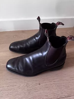 RM Williams Dynamic Flex Chestnut Craftsman Boots Size 8.5H • $250