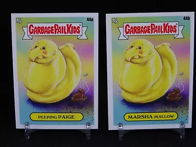 $8.22 • Buy Peep Marshmallow Candy Spoof Garbage Pail Kids 2 Card Set