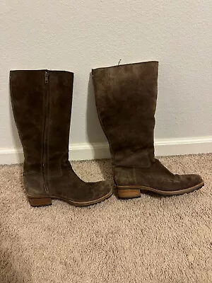 UGG Broome Suede Knee Boots Brown 9 • $50