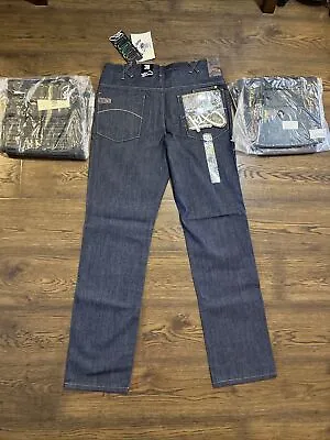 Lot Of 3 -K1X Men's Fitted Dark Rinse FITTED CUT Heavy Denim Jeans - Sz 38 - NWT • $39.99