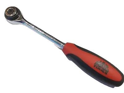 Mac Tools MRR6PA 1/4  Drive 6” Round Head Ratchet With RED Comfort Grip Handle • $99.95