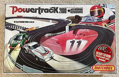 Matchbox Powertrack Pt-2000 Monza Porsche Corvette Vintage Car Racing Rare 1970s • £250