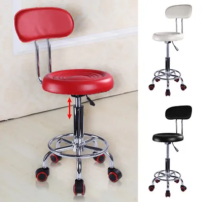 Beauty Spa Salon Stool Gas Lift Hairdressing Barber Tattoo Massage Chair 3 Color • £27.89