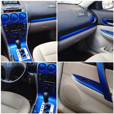 Interior Center Console Carbon Fiber Molding Sticker Decal For Mazda 6 2003-2013 • $33.24