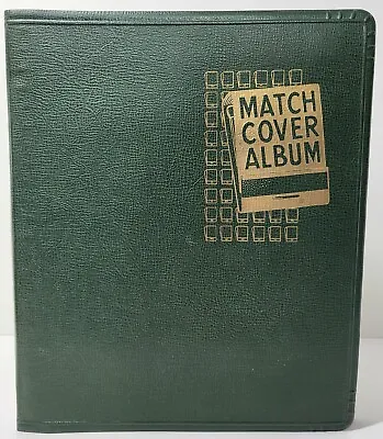 Vintage Matchbox Cover Album -11 Full Sides Of Covers From The 40's 50's 60's • $40