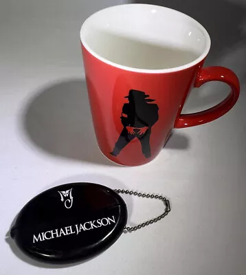 Michael Jackson MJ 46 Red Mug + Coin Purse / Art Exhibit Merch - Japan Only • $15