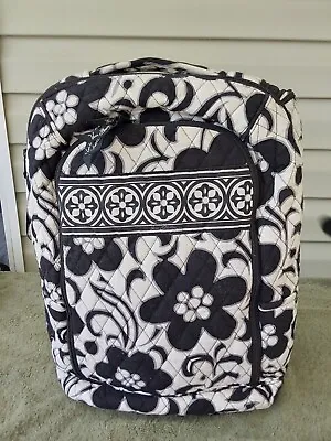 Vera Bradley Computer Backpack Tech Bag Padded Sleeve Night & Day Black & White • $22