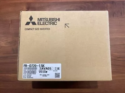 Mitsubishi Compact Size Inverter FR-D720-1.5K 1.5kW 200-240V FRD7201.5K NEW • $193