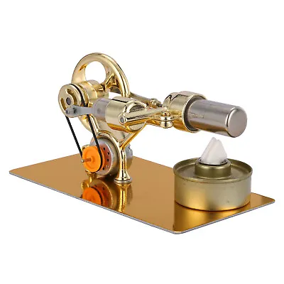 Mini Hot Air Stirling Engine Generator Model Toy W/ Micro Motor DIY Electricity • $28.99