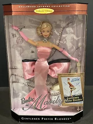 Hollywood Legends Collection - Barbie As Marilyn “Gentlemen Prefer Blondes” MIB • $130.59