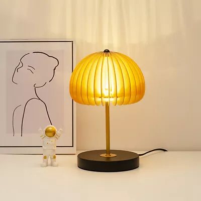 Retro Table Lamp Wooden Lights LED Desk Bedside Night Lamp Room Home Decor AU • $115.99