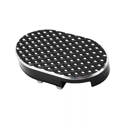 Black Cut Small Foot Brake Peg Pedal Pad For Sportster XL883/1200 V-Rod Footpeg • $12.63