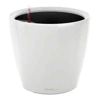 Round Indoor And Outdoor Planter LECHUZA CLASSICO LS Self-watering Plant Pots • £126.99