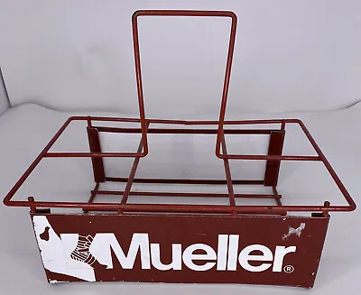Vintage Mueller Metal Water Bottle Carrier A34 • $21.95