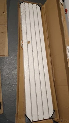 £99 • Buy Milano Aruba White Vertical Designer Radiator 1780 X 350mm. New