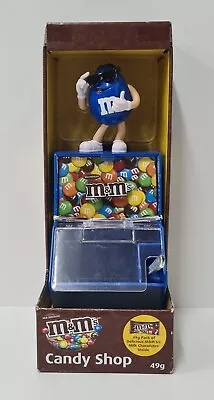 M&M's Dispenser Blue Candy Shop Includes Scoop (No Chocolate) *Brand New In Box* • $127.46