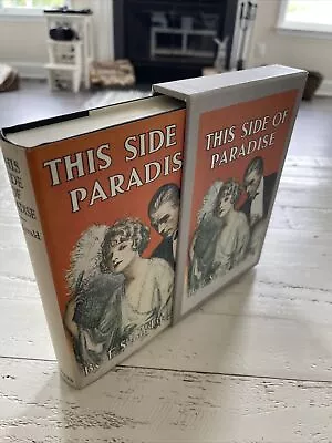 F. Scott Fitzgerald This Side Of Paradise First Edition Library Facsimile • $52.93