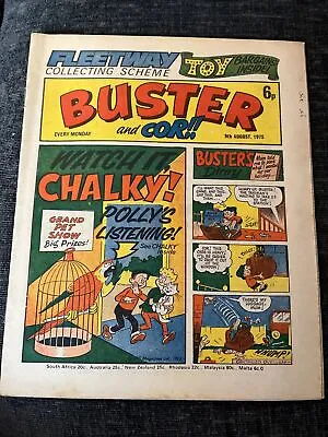 £3.50 • Buy Buster Comic - 9 August 1975