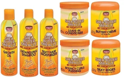 £9.49 • Buy African Pride Shea Butter Miracle Moisture Intense Hair Care Styling Products UK