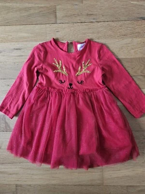 £2.99 • Buy 12-18 Months Girls Christmas Dress