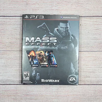 Mass Effect Trilogy (Sony PlayStation 3 PS3 2012) CIB Video Game • $15.93